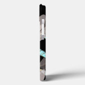 Dragonfly Air Force - Schwarzes Design Case-Mate iPhone Hülle (Rückseite / Links)