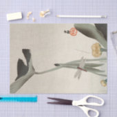 Dragonfly and Lotus, 1920 by Ohara Koson Seidenpapier (Handwerk)