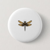 Dragonfly Animal Art Graphic Dragonfly (1) Button (Vorderseite)