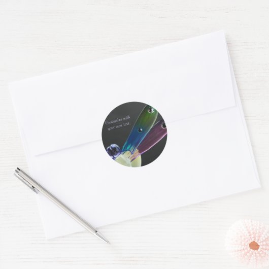 Dragonfly - Anpassbare Aufkleber (Umschlag)