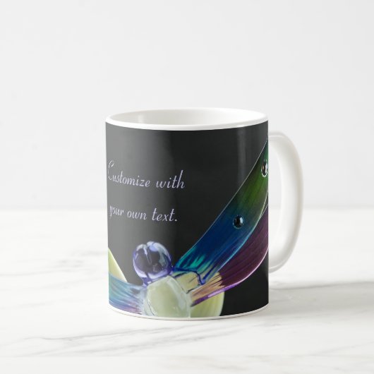 Dragonfly - Anpassbare Tasse des Kaffees (VorderseiteRechts)