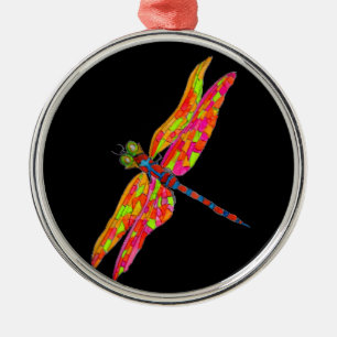 Dragonfly Art Insektenbild Ornament Aus Metall