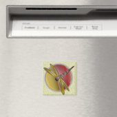 Dragonfly Art Magnet (In Situ (Geschirrspüler))