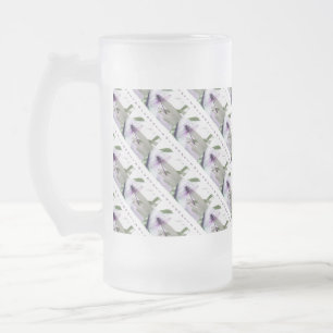 Dragonfly Art Mattglas Bierglas