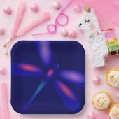 Dragonfly Art Pappteller (Party)