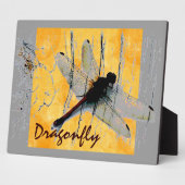 Dragonfly Art Plaque Fotoplatte (Seite)