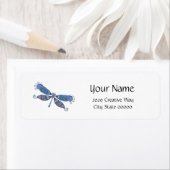 Dragonfly Artistic Blue (Insitu)