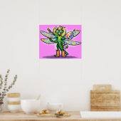Dragonfly Arts Poster (Küche)