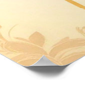 Dragonfly-Artwork Poster (Ecke)