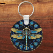 Dragonfly-Artwork Schlüsselanhänger (Vorderseite)