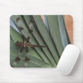 Dragonfly auf Pflanze Mousepad (Mit Mouse)