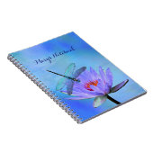Dragonfly auf Water Liability Notebook Notizblock (Rechte Seite)
