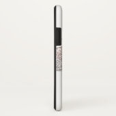 Dragonfly auf Weiß Case-Mate iPhone Hülle (Hinten/Rechts)