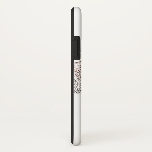 Dragonfly auf Weiß Case-Mate iPhone Hülle (Hinten/Rechts)