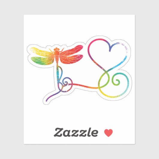 Dragonfly Aufkleber (Blatt)