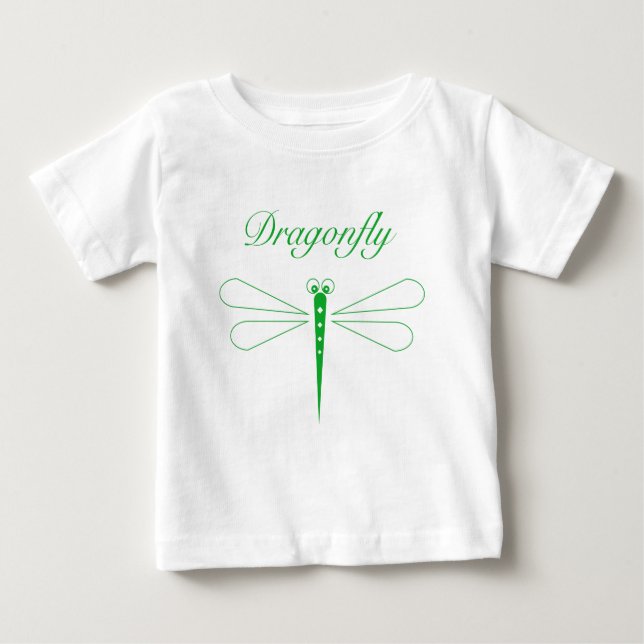 Dragonfly - Baby Fine Jersey T - Shirt (Vorderseite)