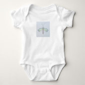 Dragonfly Baby Strampler (Vorderseite)