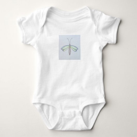 Dragonfly Baby Strampler (Vorderseite)