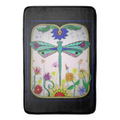 Dragonfly Badematte (Vorderseite Vertikal)