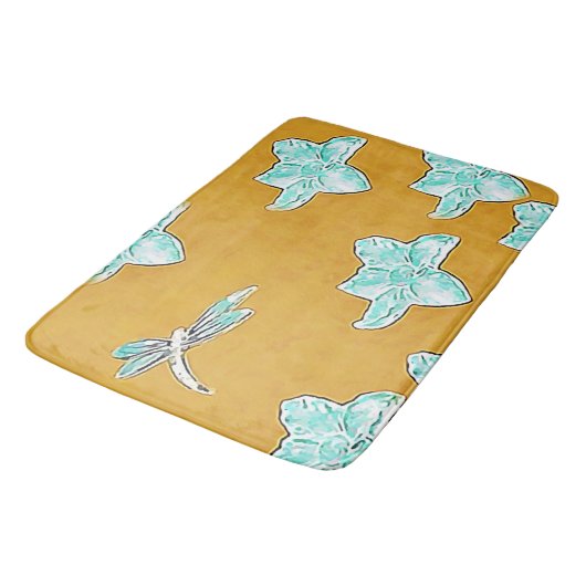 Dragonfly Badematte (Schrägansicht)