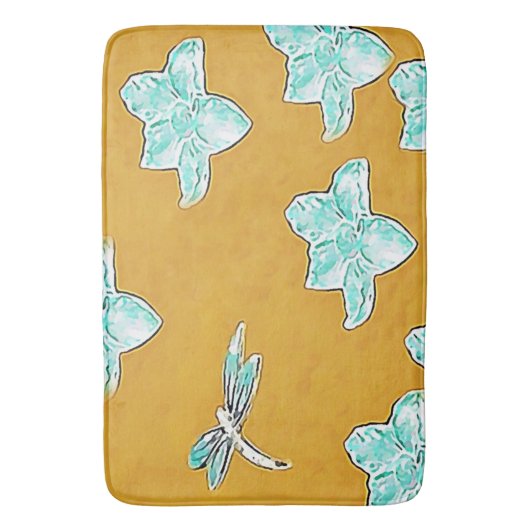 Dragonfly Badematte (Vorderseite Vertikal)