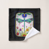 Dragonfly Badhandtuch Set (Waschlappen)