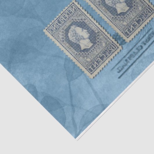 Dragonfly Blue Decoupage Tissue Paper Seidenpapier (Ausschnitt)