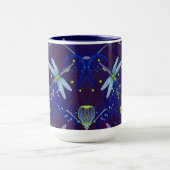 Dragonfly Blues 15oz Combo Tasse (Zentrum)