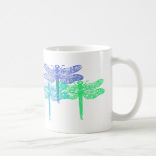 Dragonfly-Blues-Tasse Kaffeetasse