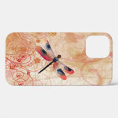 Dragonfly Blüh iPhone 12 Fall Case-Mate iPhone Hülle (Rückseite (Horizontal))