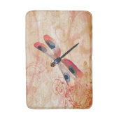 Dragonfly Blühe Bath Mat Badematte (Vorderseite Vertikal)
