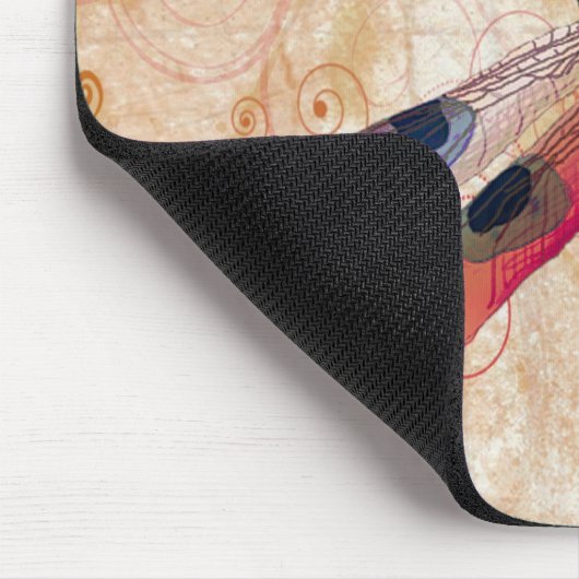 Dragonfly Blühe Mousepad (Ecke)