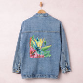 Dragonfly Botanical Paradise Denim-Jacke Jeansjacke (Hangar)