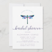 Dragonfly Brautparty Einladung (Vorderseite)