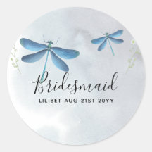DragonFly BRIDESMAID Brautparty Personalisiert