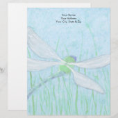 Dragonfly Briefbogen (Vorne/Hinten)