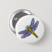 Dragonfly Button (Vorne & Hinten)