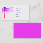 Dragonfly Calling Card oder Visitenkarte Telefonnummerkarte (Vorne/Hinten)