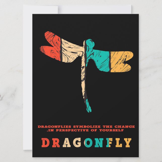 Dragonfly Canvas Print | (Vorderseite)