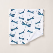Dragonfly-Cartoon Badhandtuch Set (Waschlappen)