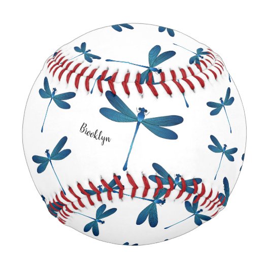 Dragonfly-Cartoon Baseball (Vorderseite)