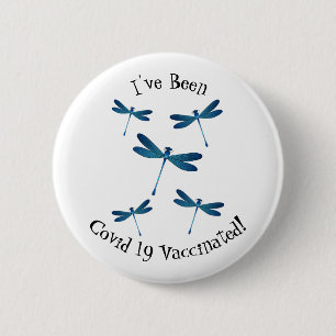 Dragonfly-Cartoon Button