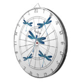 Dragonfly-Cartoon Dartscheibe (Vorderseite rechts)