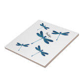 Dragonfly-Cartoon Fliese (Seite)
