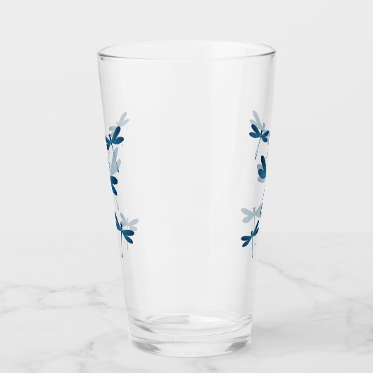 Dragonfly-Cartoon Glas (Links)