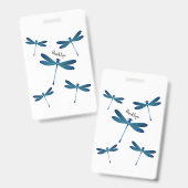 Dragonfly cartoon illustration  ausweis (Vorder- & Rückseite)