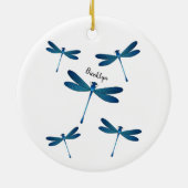 Dragonfly-Cartoon Keramik Ornament (Hinten)