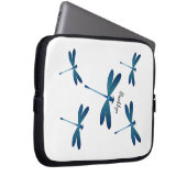 Dragonfly-Cartoon Laptopschutzhülle (Vorne Rechts)