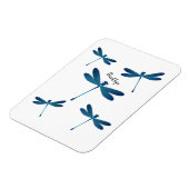 Dragonfly-Cartoon Magnet (Linke Seite)