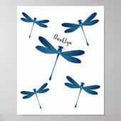 Dragonfly-Cartoon Poster (Vorne)